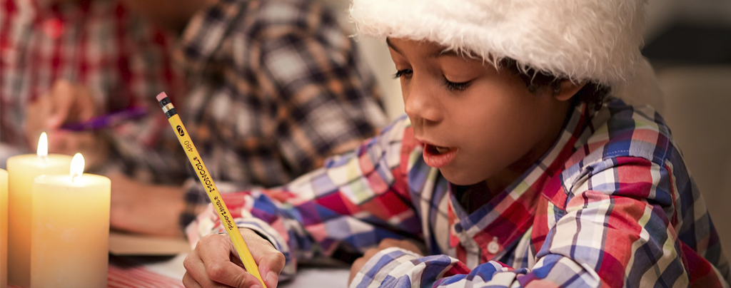 Banner-de-ninos-escribiendo-carta-para-navidad